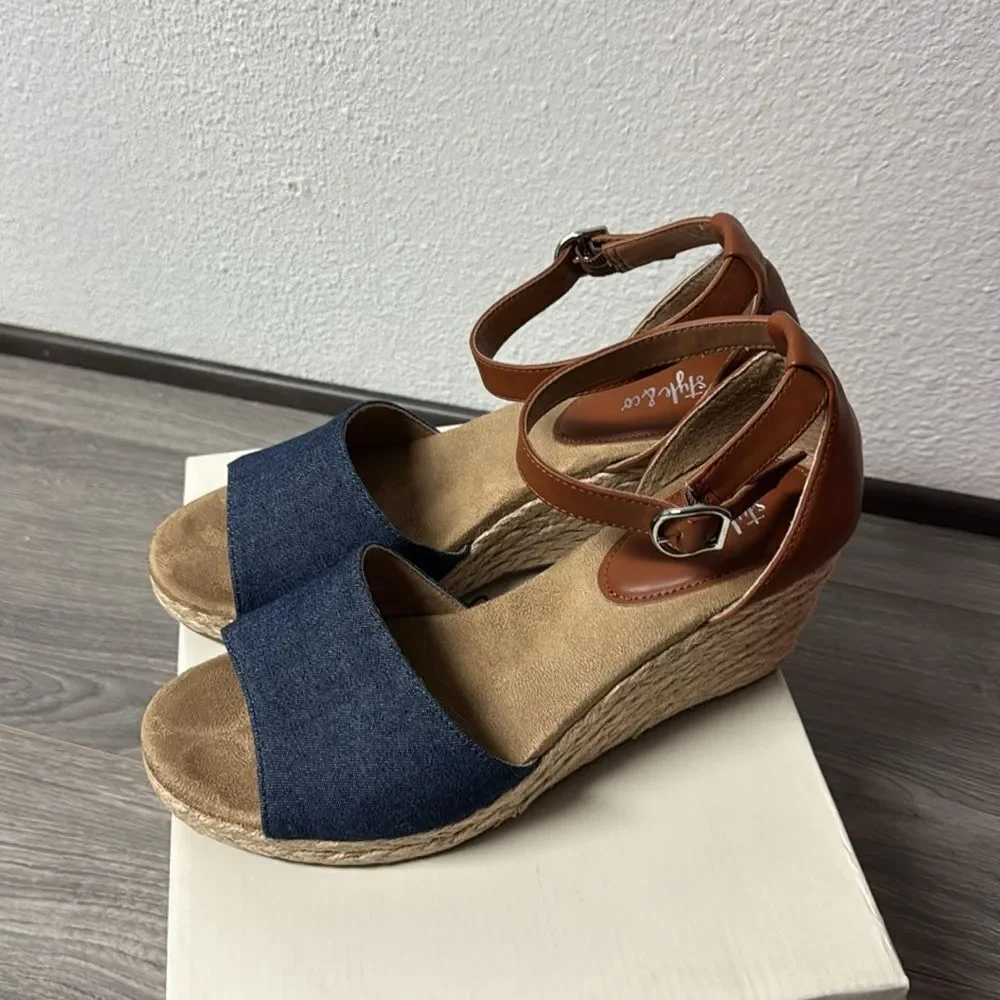 Style & Co Women's Seleeney Wedge Sandals